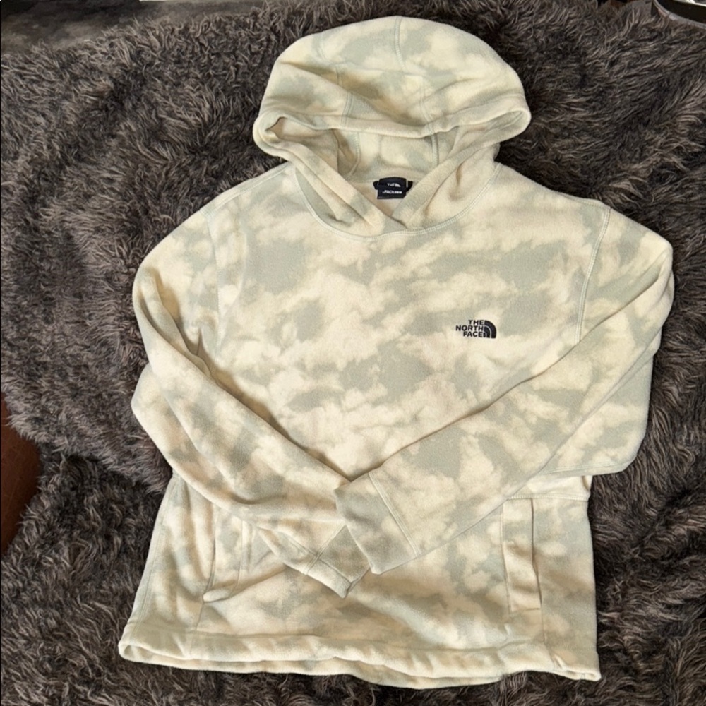 The North Face Men's Cream Camo Hoodie
